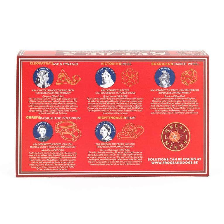 Great Minds Set of 5 (women) edition 2, Övrigt
