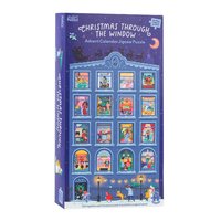 Pusselkalender - Christmas Through the Window 24 luckor