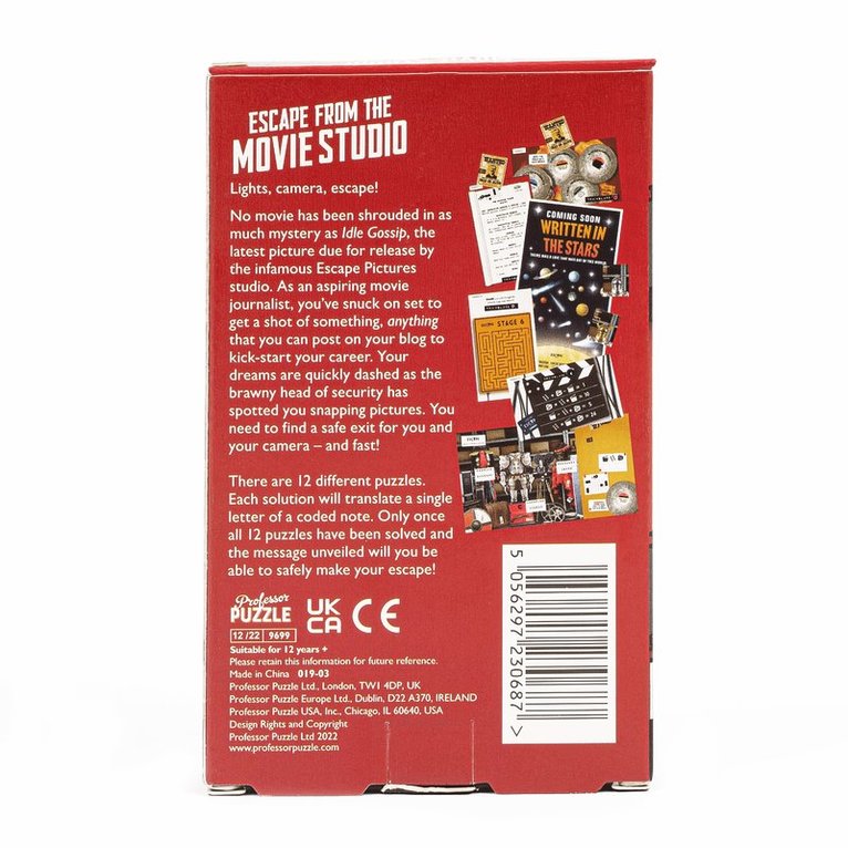 Escape from the Movie Studio, Övrigt