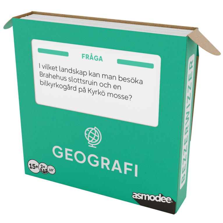 Spel Bezzerwizzer Mini Geografi, Övrigt