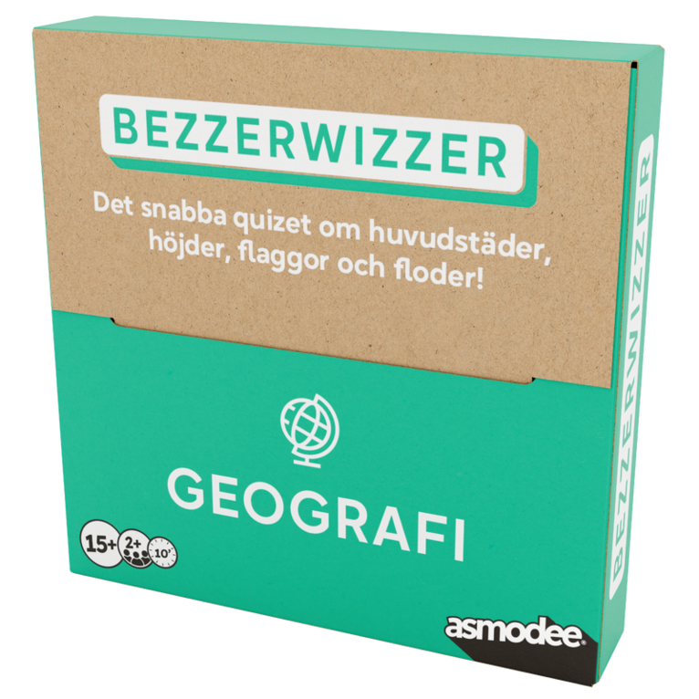 Spel Bezzerwizzer Mini Geografi, Övrigt