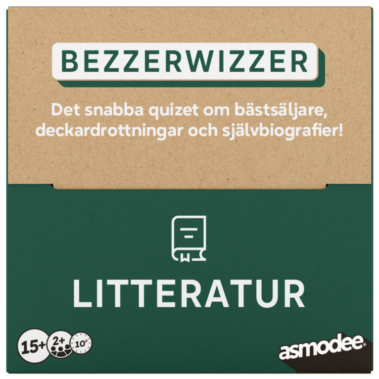 Spel Bezzerwizzer Mini Litteratur, Övrigt