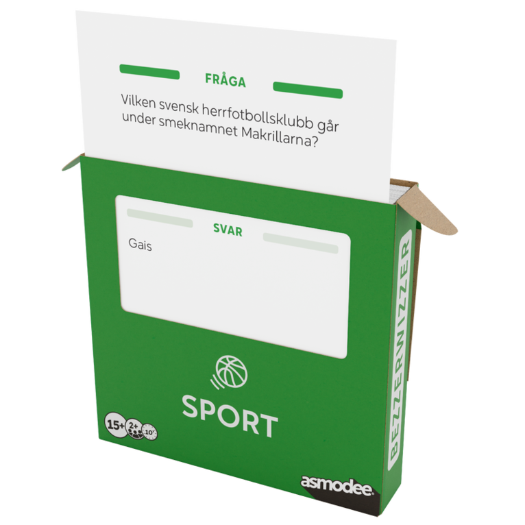 Spel Bezzerwizzer Mini Sport, Övrigt