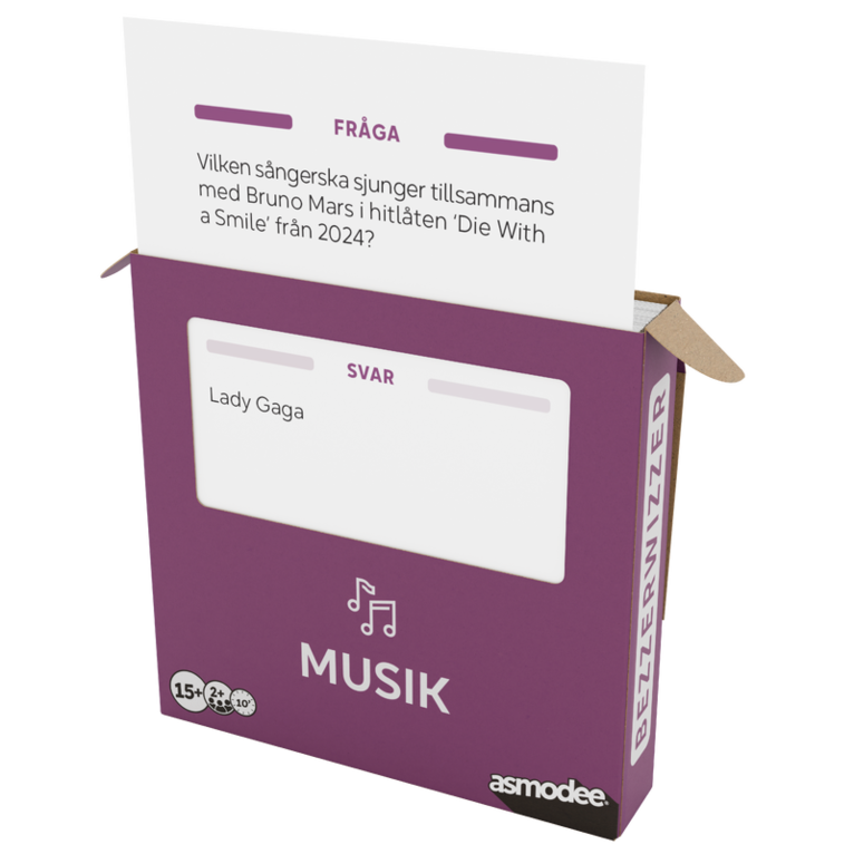 Spel Bezzerwizzer Mini Musik, Övrigt