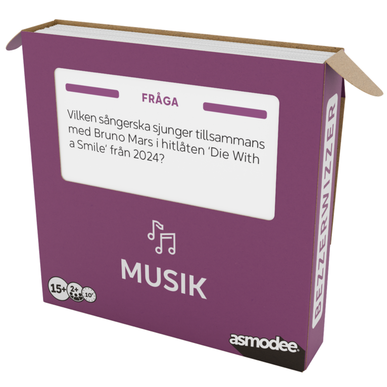 Spel Bezzerwizzer Mini Musik, Övrigt