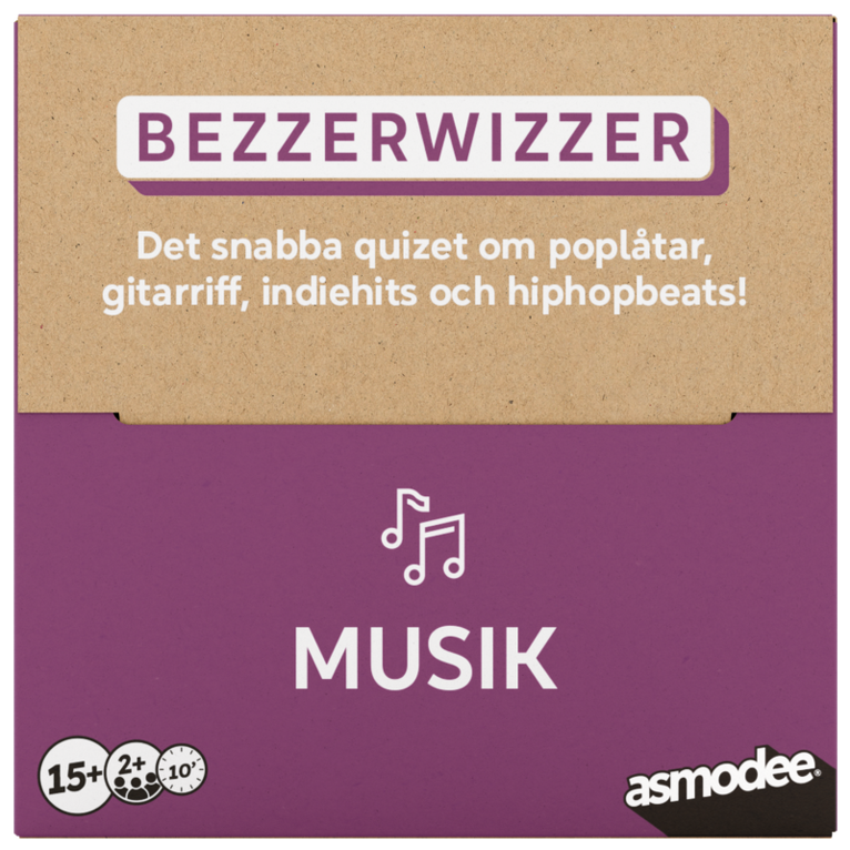 Spel Bezzerwizzer Mini Musik, Övrigt