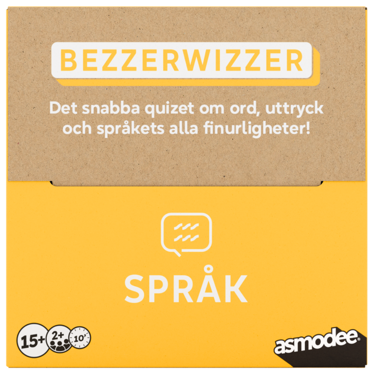 Spel Bezzerwizzer Mini Språk, Övrigt