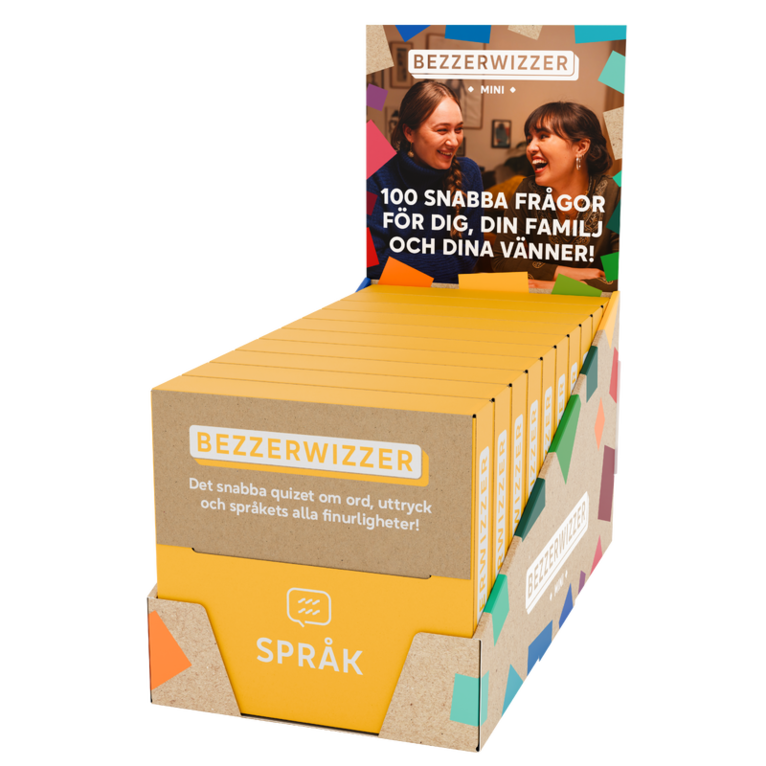 Spel Bezzerwizzer Mini Språk, Övrigt