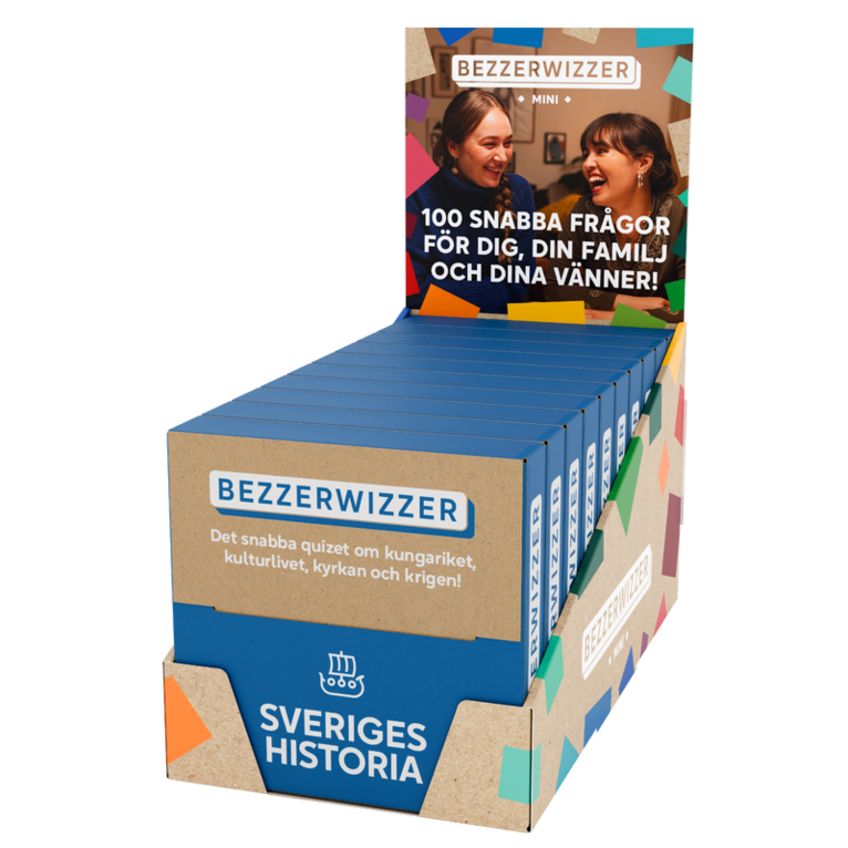 Spel Bezzerwizzer Mini Sveriges Historia, Övrigt