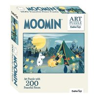 Pussel 200 bitar Mumin Art Puzzle blå