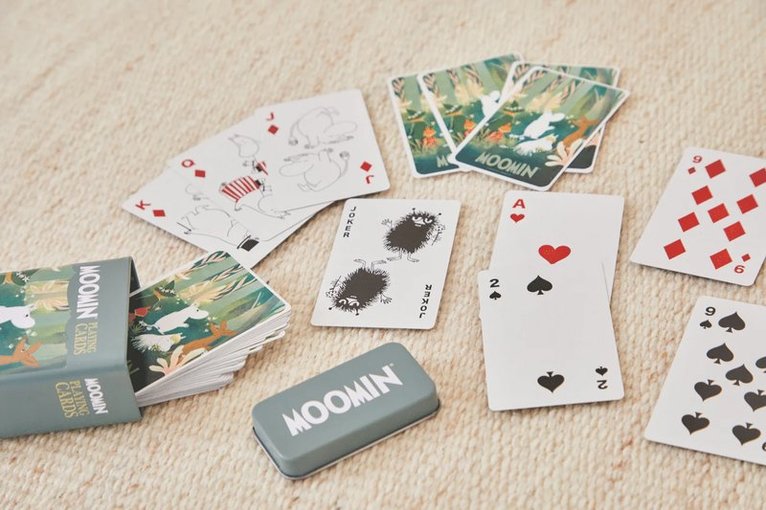 Spelkort Mumin - Tin Forest, Övrigt