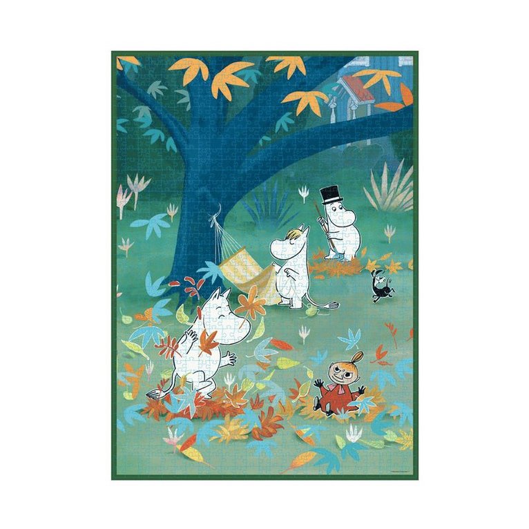Pussel 1000 bitar Art Puzzle Moomin Play in the Forest, Övrigt