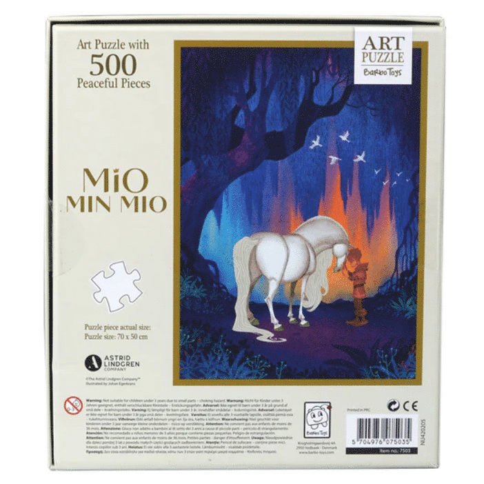Pussel 500 bitar Art Puzzle Mio Min Mio Skogen, Övrigt