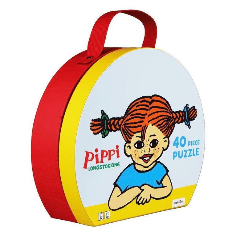 Pussel 40 bitar Pippi väska, Övrigt