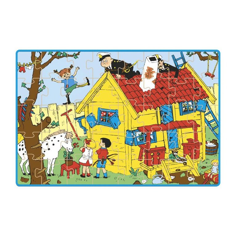 Pussel 40 bitar Pippi väska, Övrigt