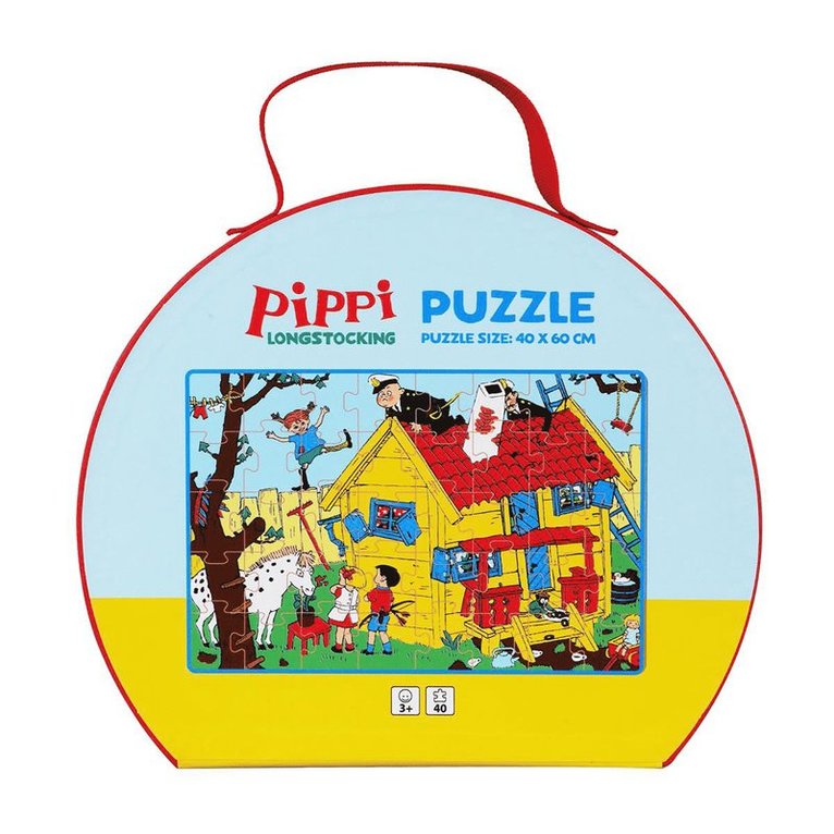 Pussel 40 bitar Pippi väska, Övrigt