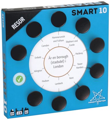 Smart10 frågekort - Resor