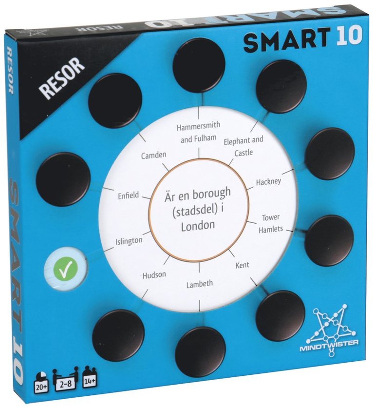 Smart10 frågekort - Resor