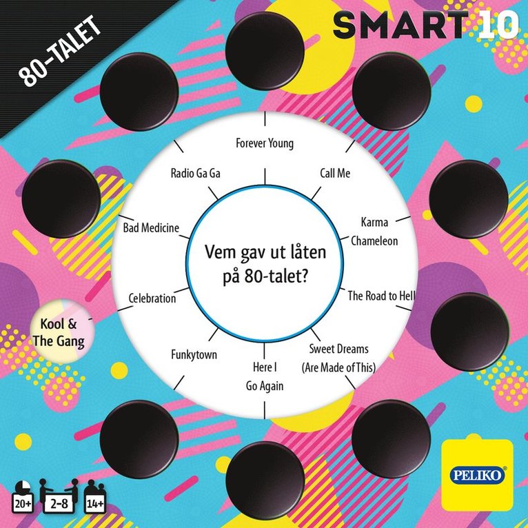 Smart10 Frågekort 80-talet, Övrigt