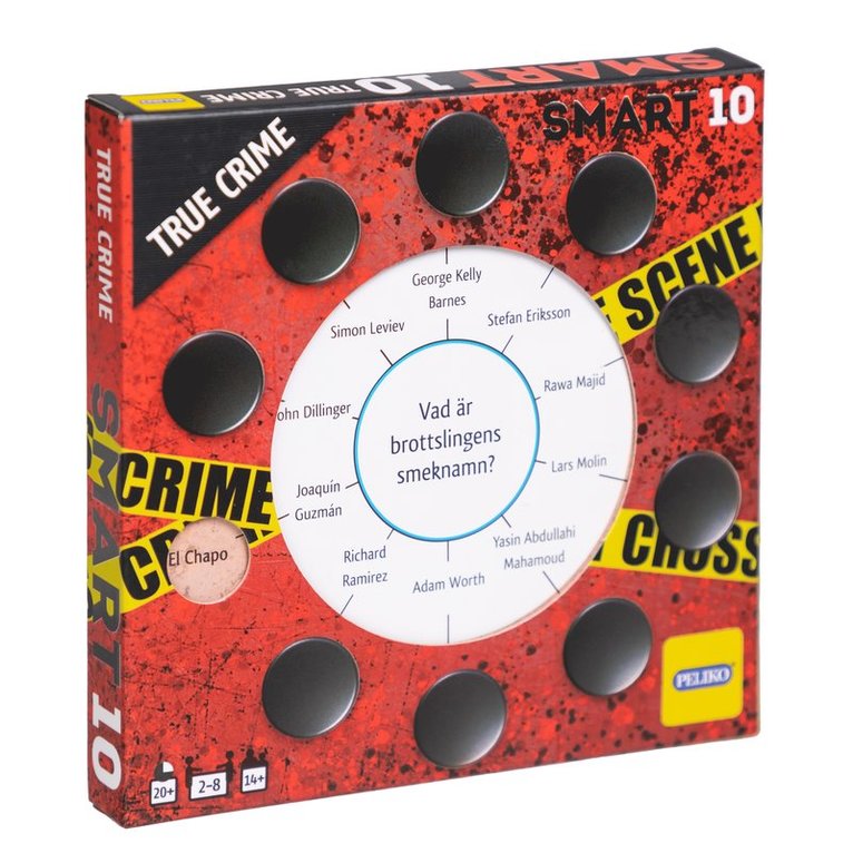 Smart10 frågekort True crime, Övrigt