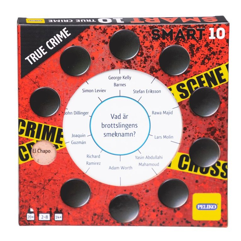 Smart10 frågekort True crime, Övrigt