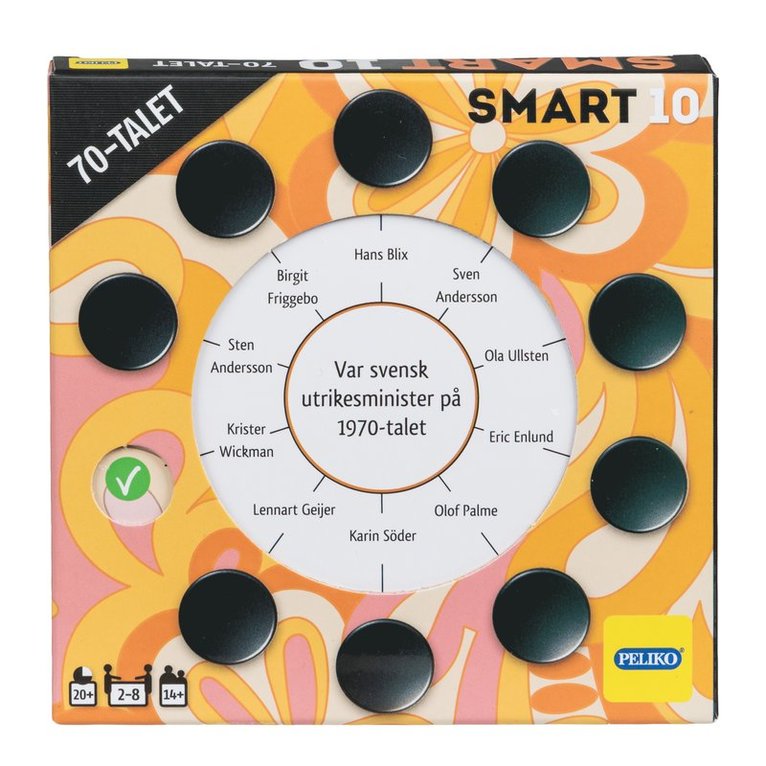 Smart10 frågekort 70-talet, Övrigt