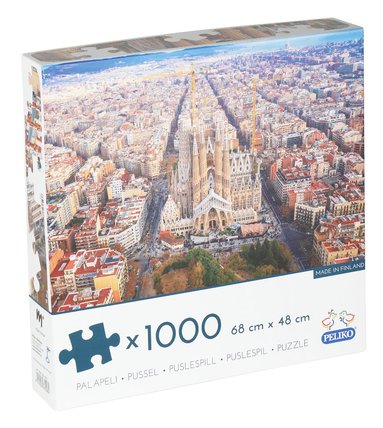 Pussel 1000 bitar Barcelona 1