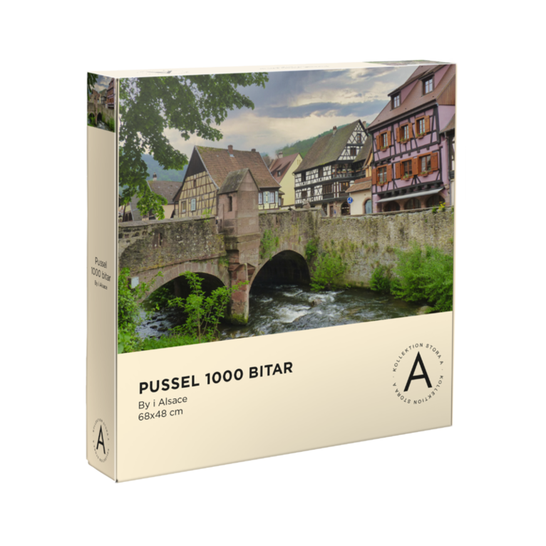 Pussel 1000 bitar By i Alsace, Övrigt