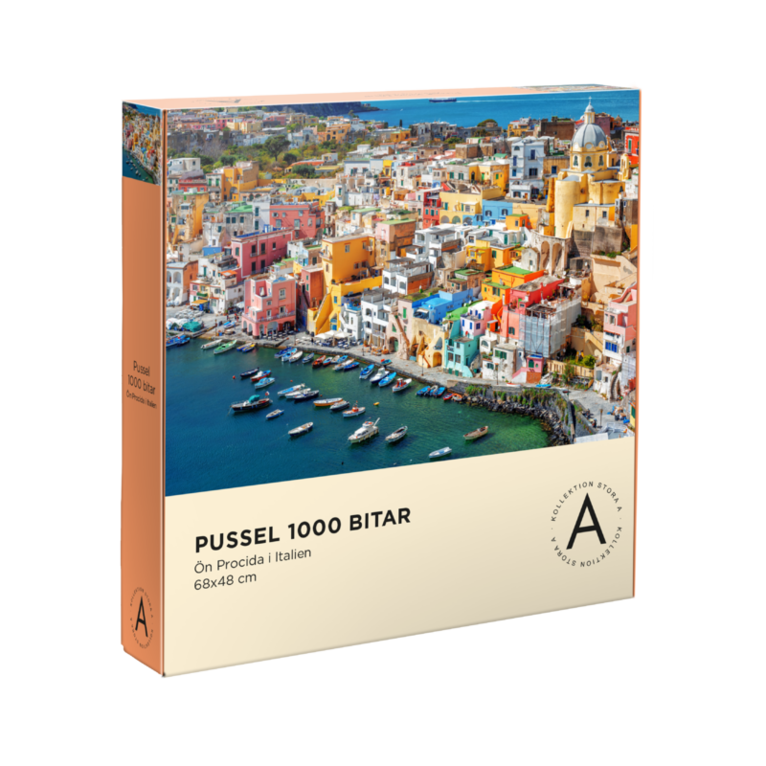 Pussel 1000 bitar Ön Procida i Italien 1