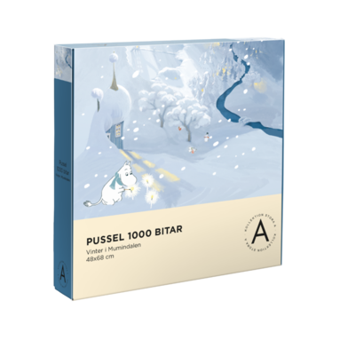 Pussel 1000 bitar Vinter i Mumindalen, Övrigt