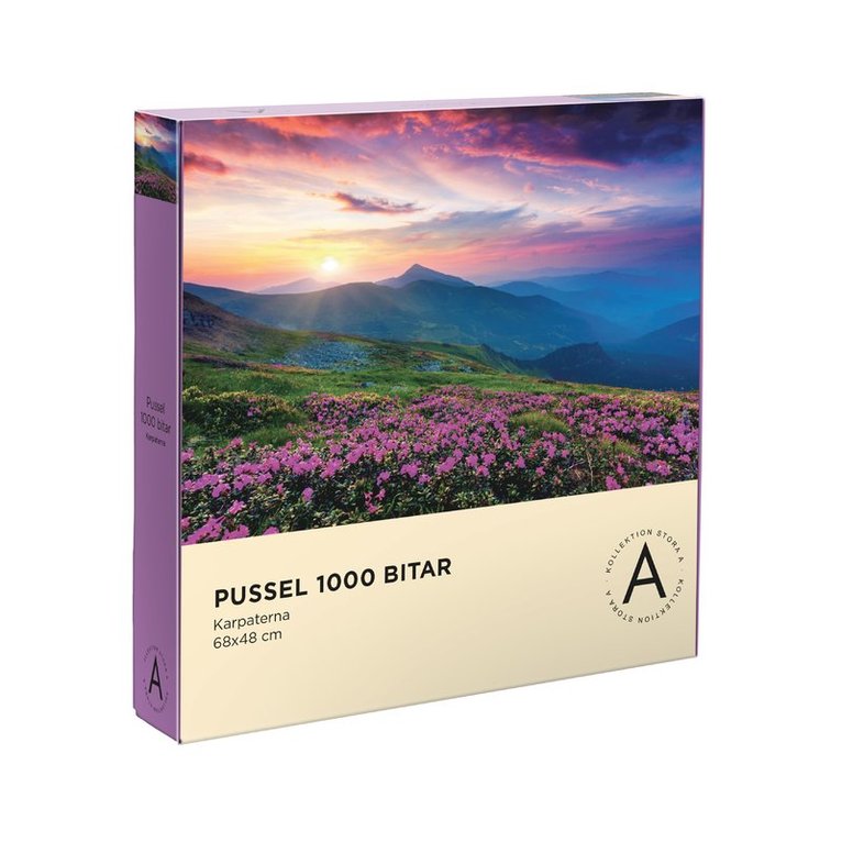 Pussel 1000 bitar Karpaterna, Övrigt