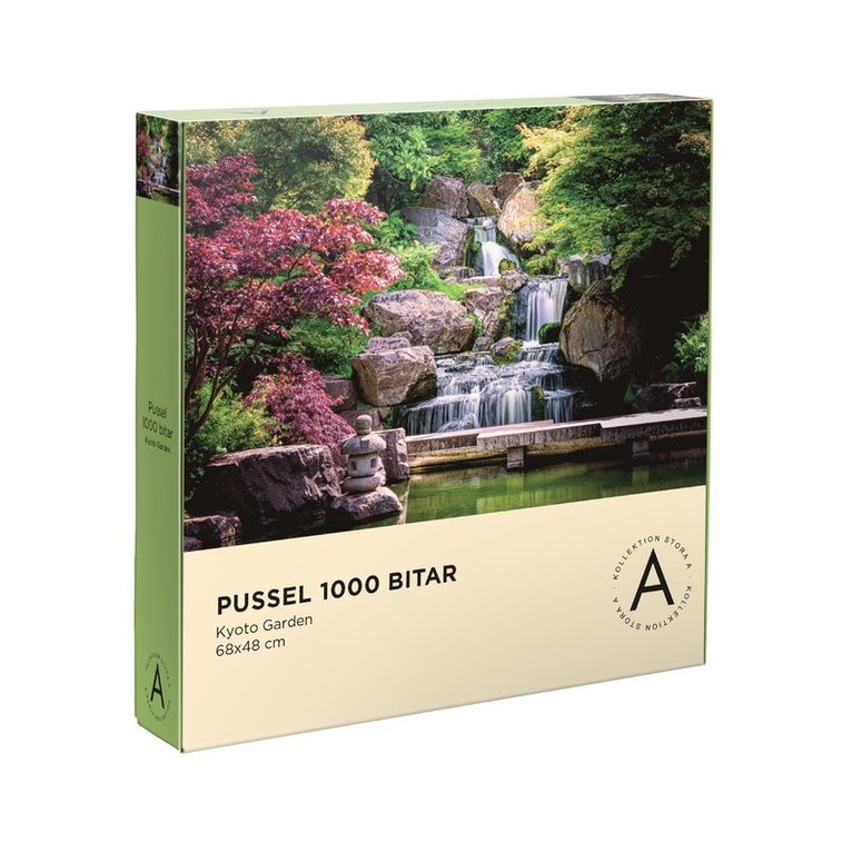 Pussel 1000 bitar Kyoto garden, Övrigt