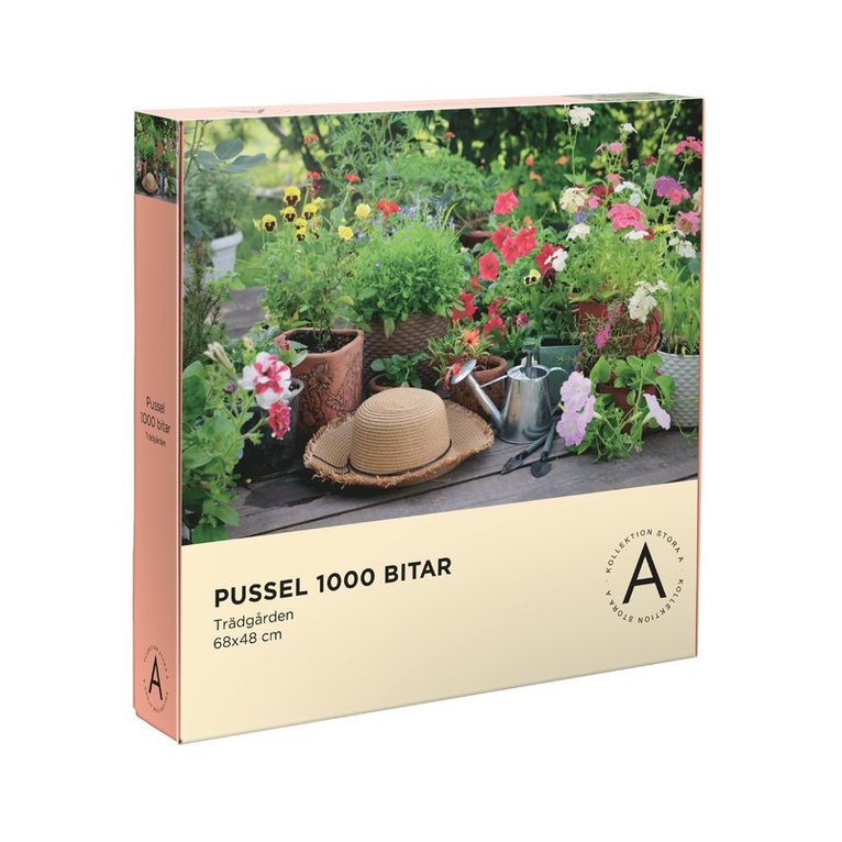 Pussel 1000 bitar Trädgården, Övrigt