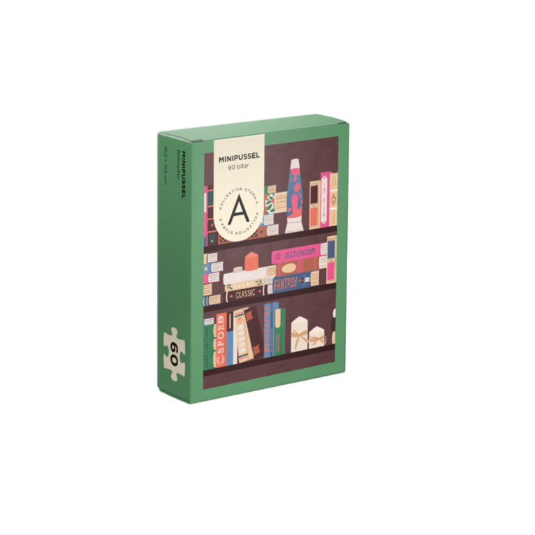 Minipussel 60 bitar Bokhyllan