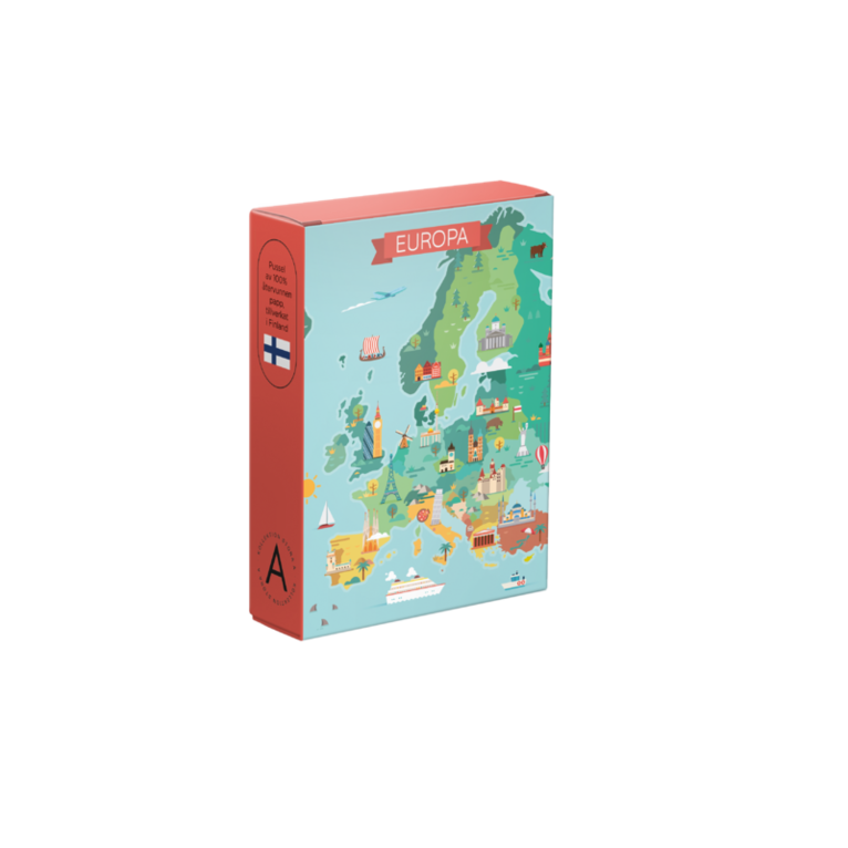 Minipussel 60 bitar Europa, Övrigt