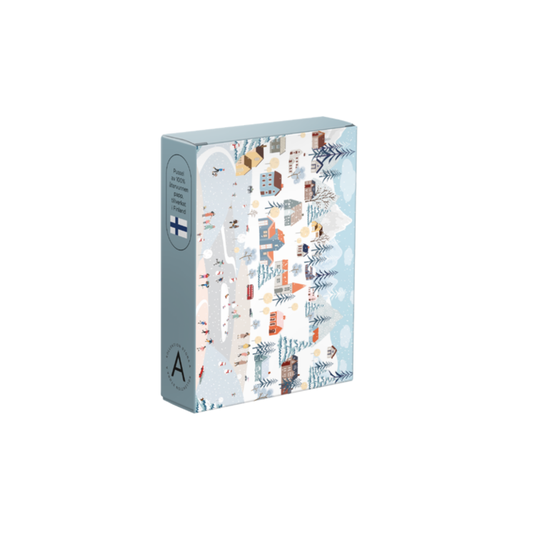 Minipussel 60 bitar Vinterlandskap, Övrigt