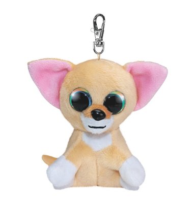 Mjukdjur chihuahua Nami 8,5 cm med clip