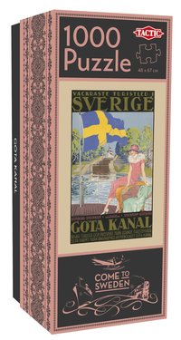 Pussel 1000 bitar Come to Sweden: Göta Kanal