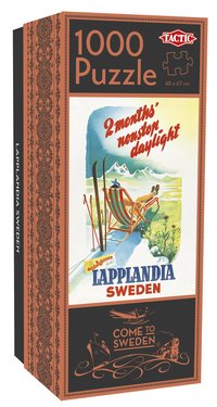 Pussel 1000 bitar Come to Sweden: Lapplandia