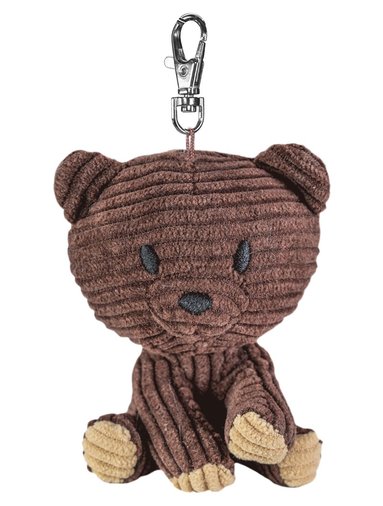 Mjukdjur björn Teddy velvet 8,5 med clip