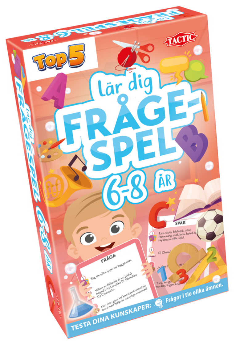 Lär dig frågespel : 6-8 år, Övrigt