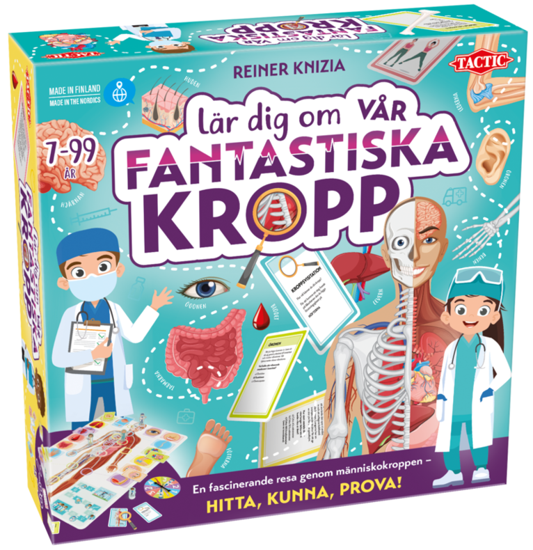Lär dig om vår fantastiska kropp, Övrigt