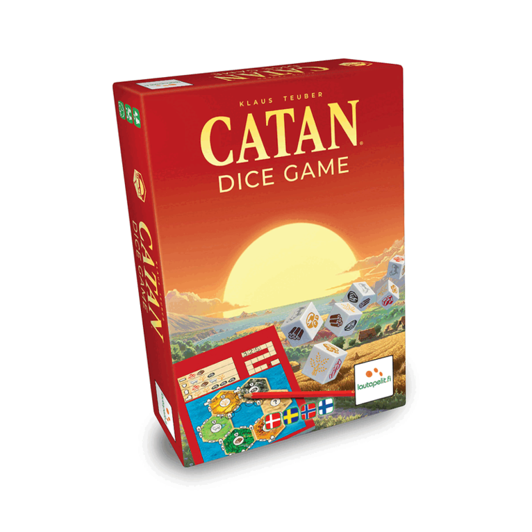 Catan: Tärningsspel, Övrigt. Tillgänglighet: Tillfälligt slut