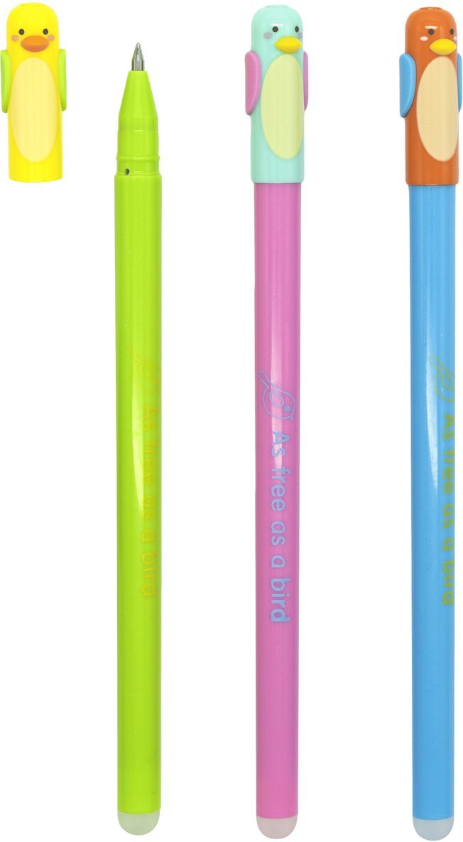 Raderbar kulspetspenna 0,5mm Fågel, Övrigt