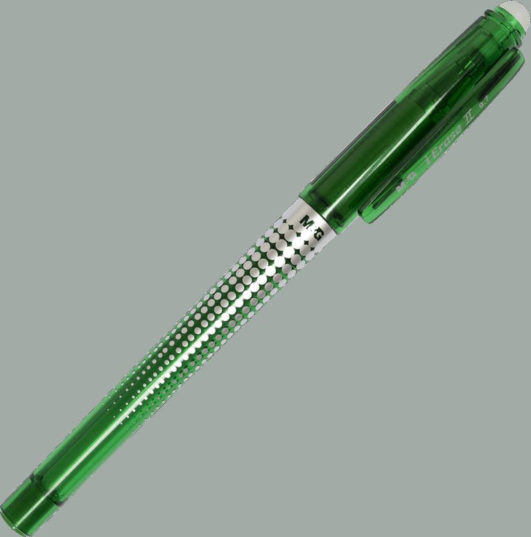 Raderbar kulspetspenna 0,7mm grön, Övrigt