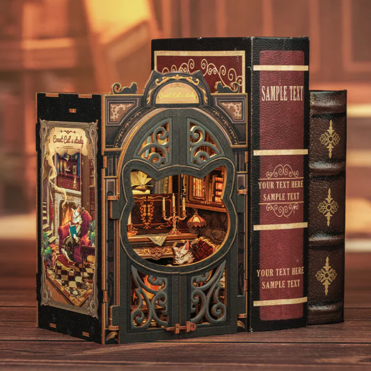 Book Nook - Count Cat's Study, Övrigt