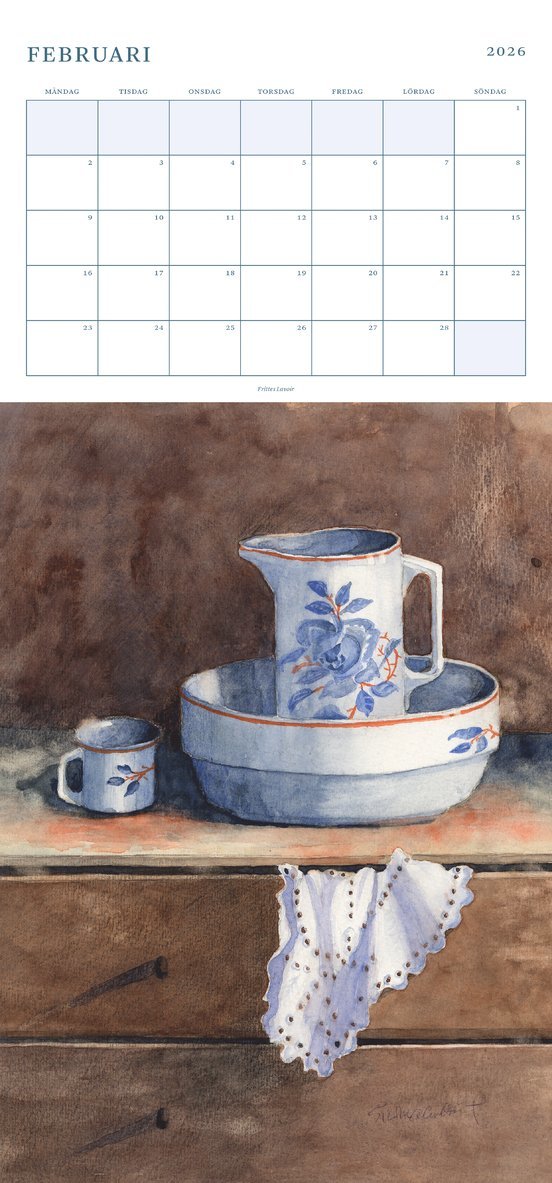 Väggkalender 2026 Siw Malmkvist, Övrigt