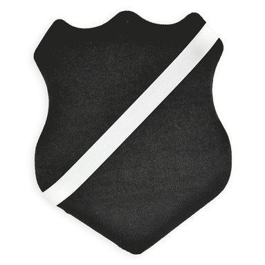 Märkessköld svart med silverband, Övrigt