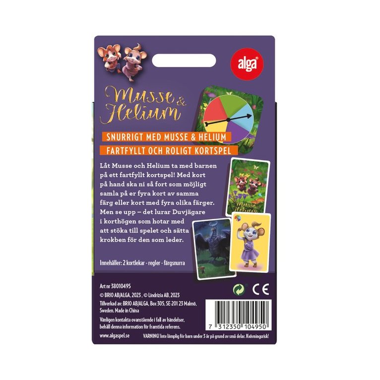 Snurrigt med Musse & Helium, Övrigt