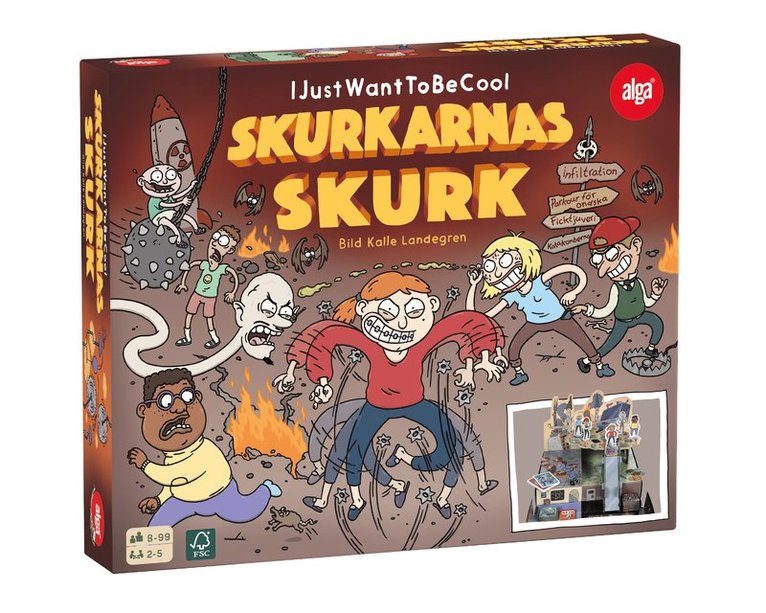 Skurkarnas Skurk brädspel 1